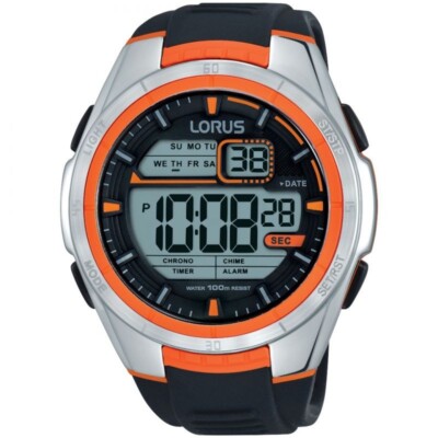 PERSONALISIERTE LORUS HERREN SPORT CHRONOGRAPH UHR GEBURTSTAG BESTES GESCHENK