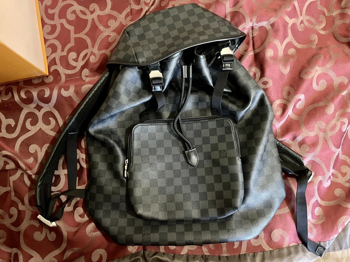 Louis Vuitton Men's Zach Backpack Damier Graphite - Pre-Owned Mint Condition