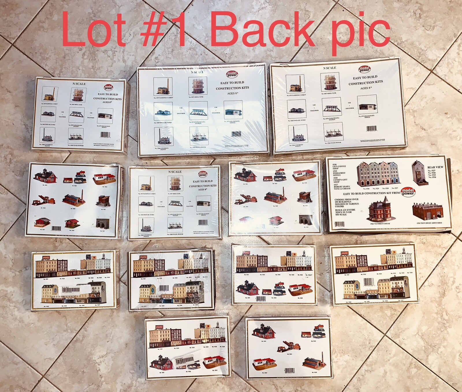 Assorted 3Lots (69 Boxes/bags Of End Scale Construction Kits & More… | eBay