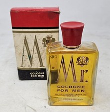 Vintage RARE 1962 Mr Mens Cologne By Studio Girl - Full With Box 4fl Oz