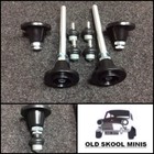 CLASSIC MINI LIGHTWEIGHT ALLOY HI-LO ADJUSTABLE SUSPENSION FULL KIT INC KNUCKLES