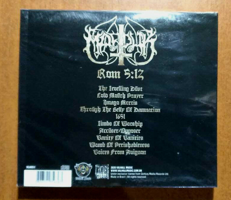 Marduk - Rom 5:12 Sweden Black Metal Braz. Edition w/ Slipcase | eBay