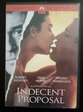 Indecent Proposal DVD, 1993 Robert Redford / Demi Moore / Woody Harrelson