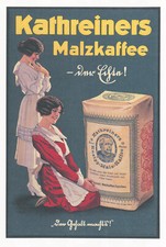 Kathreiners Malzkaffee Kneipp Pulver Unternehmen Marke Kunstdruck Werbung 438