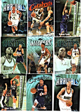 SILVER EMBOSSED 18 CARD LOT 1997-98 TOPPS FINEST BILLUPS BATTIE RC CAMBY WEBBER
