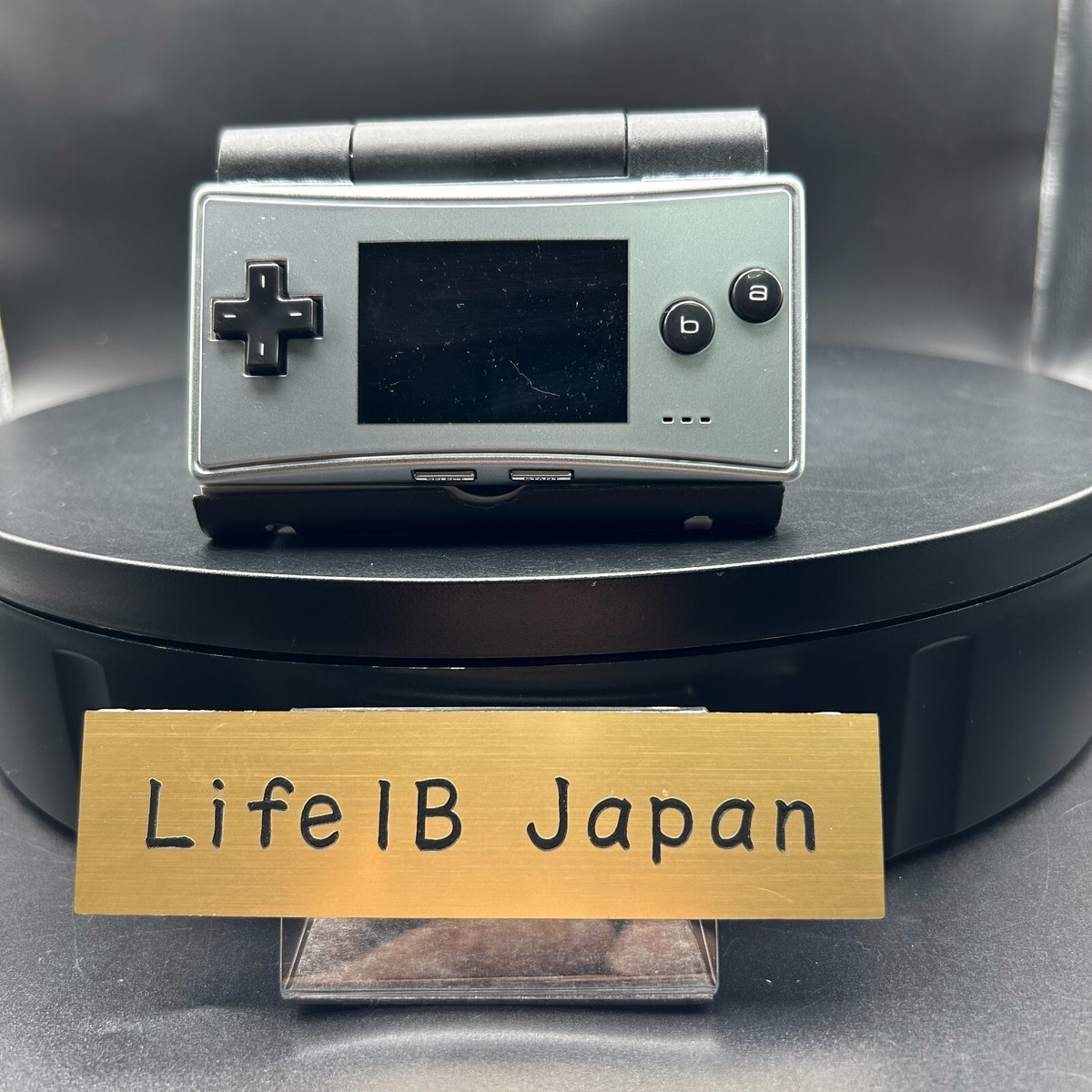 Nintendo Gameboy Micro Silver Small Handheld Console RARE Retro