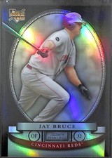 2008 Bowman Sterling Black Refractor #BS-JAB Jay Bruce No 19 of 25