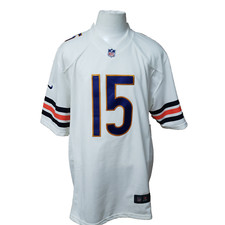 Nike On Field NFL #15 Brandon Marshall Men Size XXL White Football V-Neck Jersey
