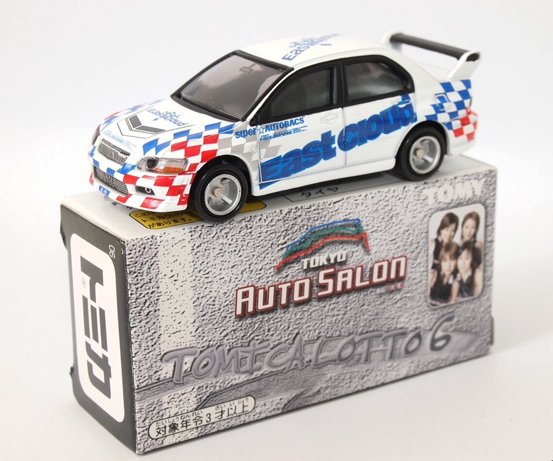 TOMICA TOKYO AUTO SALON LOTTO 6 Mitsubishi Lancer EVO