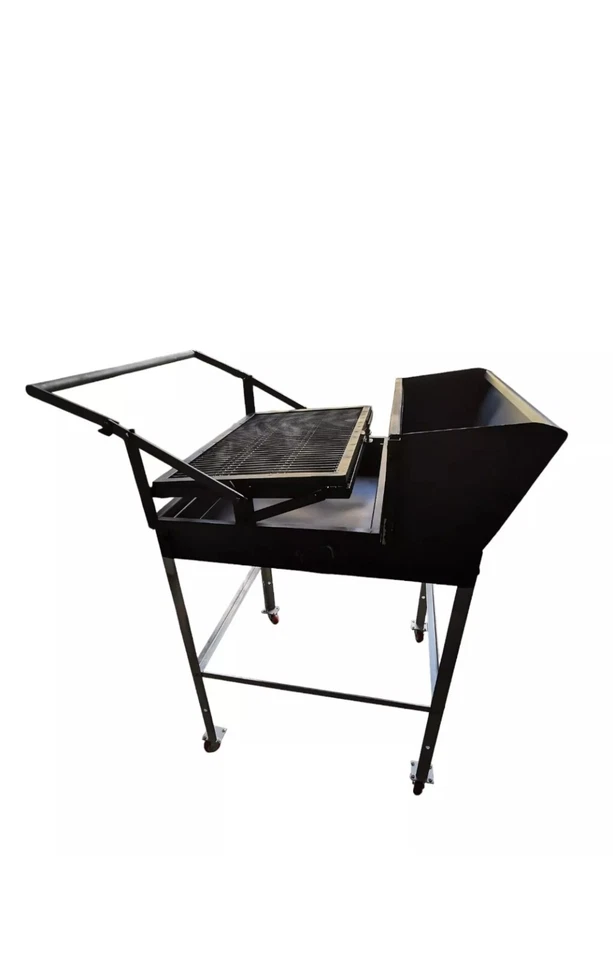 Barbecue Griglia Girevole Acciaio Inox - Immagine 2 di 3