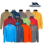 Trespass Blackford Mens Light Weight Micro Fleece Half Zip Quick Dry Top S-3XL