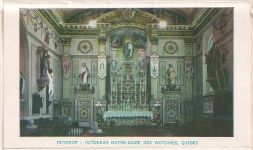 Folder Postcard, Quebec City: 12 Views, Notre-Dame Des Victoires: 10 Views - Bild 5 von 24