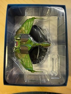 Réplica de nave espacial Eaglemoss Star Trek | Ave rapaz Klingon (aterrizada)