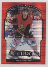 2020-21 Upper Deck Allure Rookie Red Rainbow 249/299 Josh Norris #78 Auto 0tt