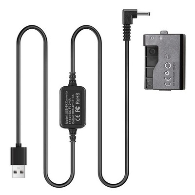 LP-E10 Dummy Battery ACK-E10 USB Cord Power Supply Kit for Canon.