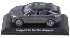 Porsche Cayenne Turbo Coupé Model Car Gray Grey 1:43