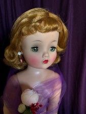 Madame Alexander vintage Cissy with earrings