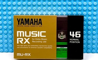 YAMAHA  MU-RX  MUSIC RX  46  1984   TYPE I  BLANK CASSETTE TAPE  (1)   (SEALED)