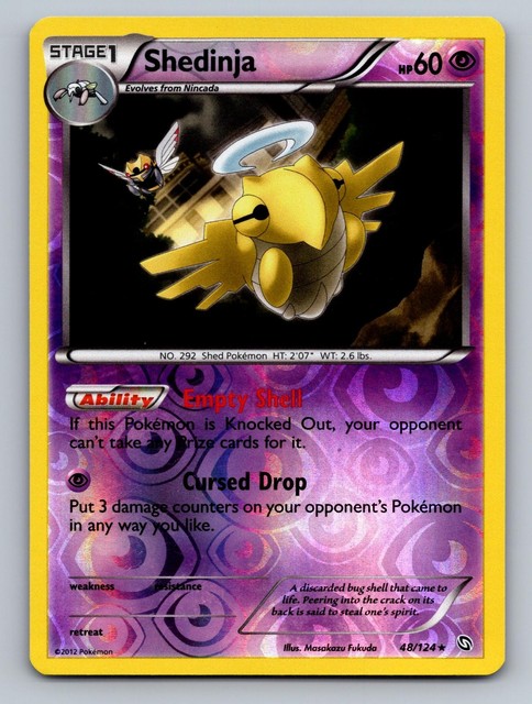 Shedinja [Reverse Holo] #48 (Dragons Exalted (2012))