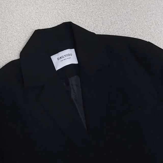 DAILYJOU Women's Oversized Black Blazer Jacket, Spring/Fall