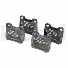 Satz Bremsbeläge Bremsklötze hinten für Opel Omega A V87 B V94 Senator | 2384