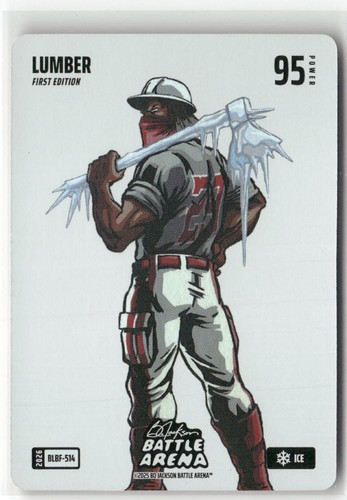 2026 Bo Jackson Battle Arena #BLBF-514 James Wood LUMBER Blizzard Battlefoil