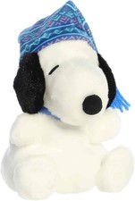 Aurora Palm Pals Peanuts "I Love Snow" Snoopy 5-Inch - New, No Tag