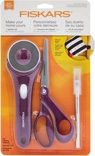 Fiskars Crafts Home Dcor Sewing Starter Kit (3pc), Purple 3 Count
