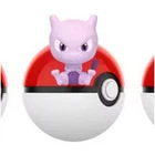 Sitting Mewtwo Figure with Pokeball Capsule Pokemon Gachapon