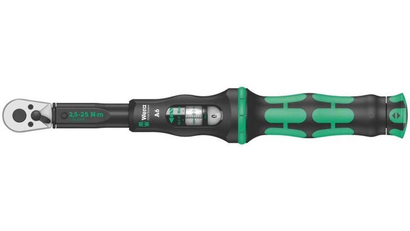 Torque wrench click-torque a6 1/4 2.5-25 nm 5075605001