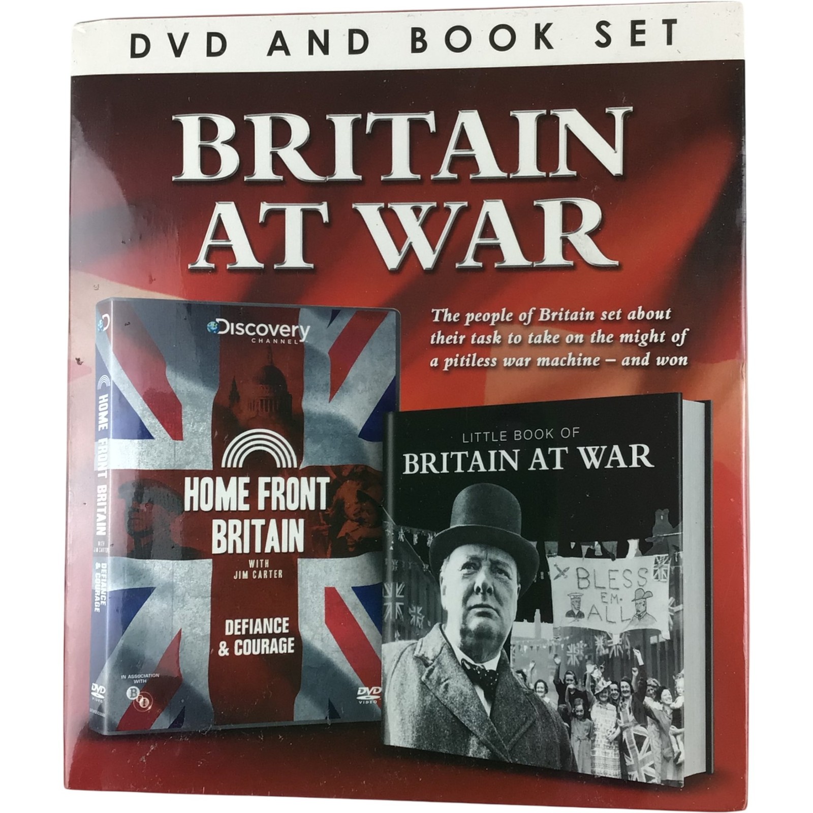 Britain At War DVD And Book Set Documentary Home Front Britain Region 2
