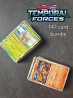 Pokémon TCG Scarlet & Violet Temporal Forces 147 Card Bundle