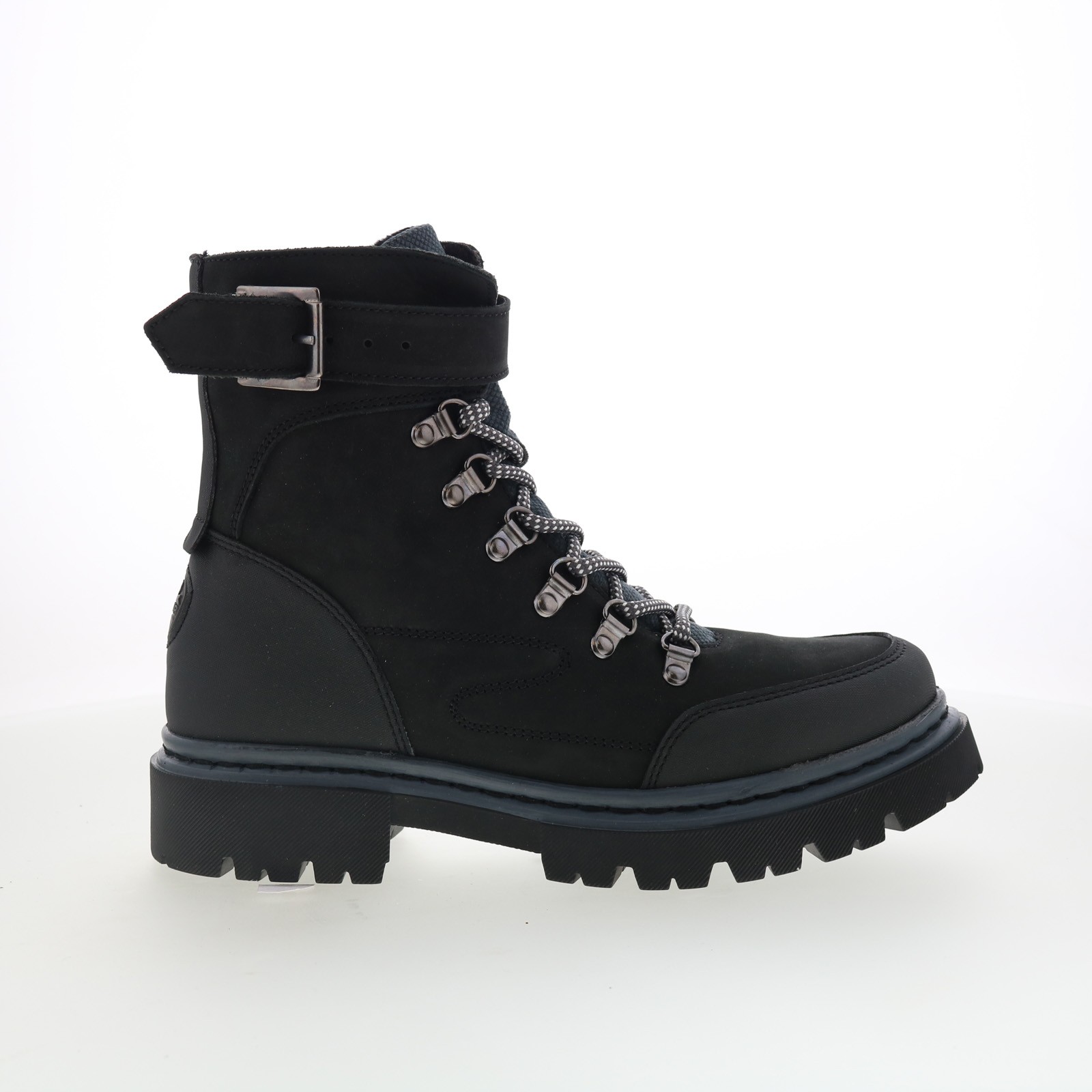 Pajar Remie PDPAB00596.01 Womens Black Nubuck Zipper Casual Dress Boots 39