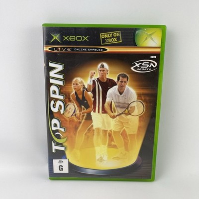 Top Spin - Microsoft Original Xbox - 2003 - Manual - PAL