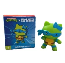 2025 McDonald’s Teenage Mutant Ninja Turtles Hello Kitty x Leonardo Toy #1 New