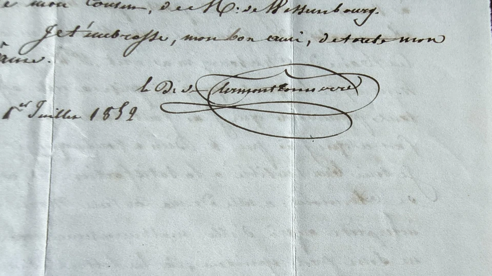 Général de Clermont-Tonnerre, chemin de fer Paris-Cherbourg , 2e Empire - Photo 2/4