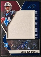 2024 Panini Phoenix Johnathon Brooks Rookie Patch Auto RPA RC Panthers