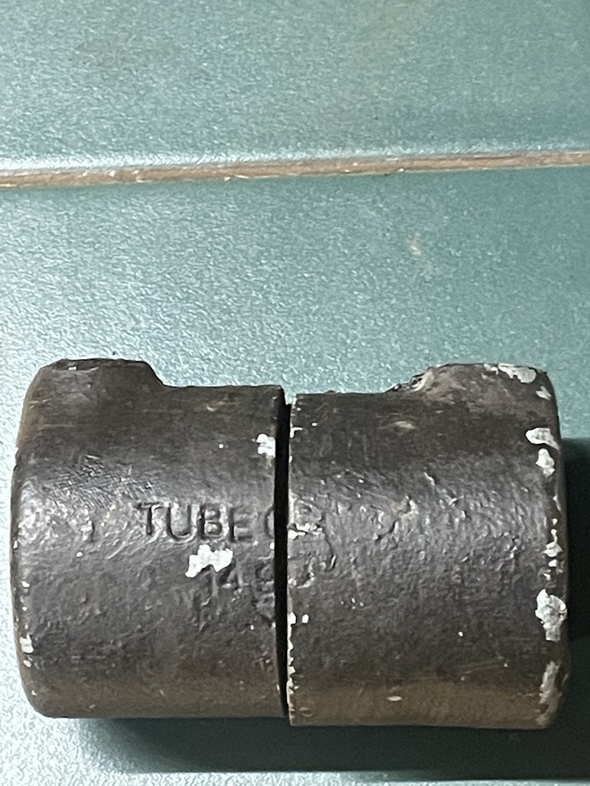 Antique Gutty Golf Ball Cast Iron Press With Mould V2 Model British Made C1900s