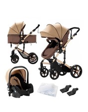Baby Stroller Combo Car Seat, Baby Travel System,Standard Reversible BG 3 in 1