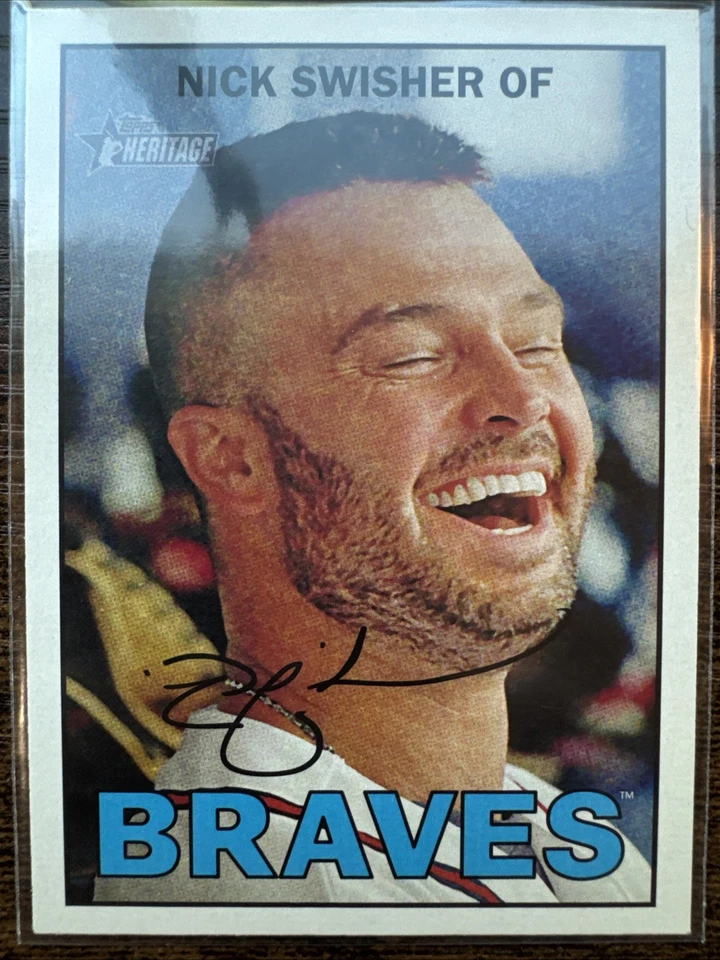 Topps Heritage 2016 (1-425) - Juego de equipo Atlanta Braves  Foto 3 de 4