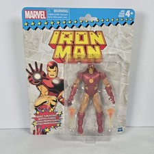 Marvel Legends Retro Iron Man 6 Action Figure 2017 Hasbro Boot Thrusters NEW