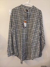 Men's Route 66 Shirt Multi Color Long Sleeve Large Button Up