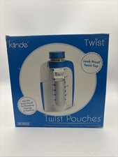 Kiinde Twist Pouch Direct-Pump Direct-Feed Breast Milk Storage Bags, 6 oz 40-Ct