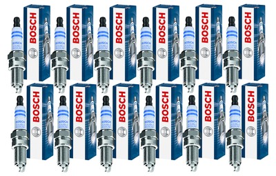 12x BOSCH Zündkerze Doppel Iridium für Subaru Justy IV GR 2.0 R AWD Suzuki
