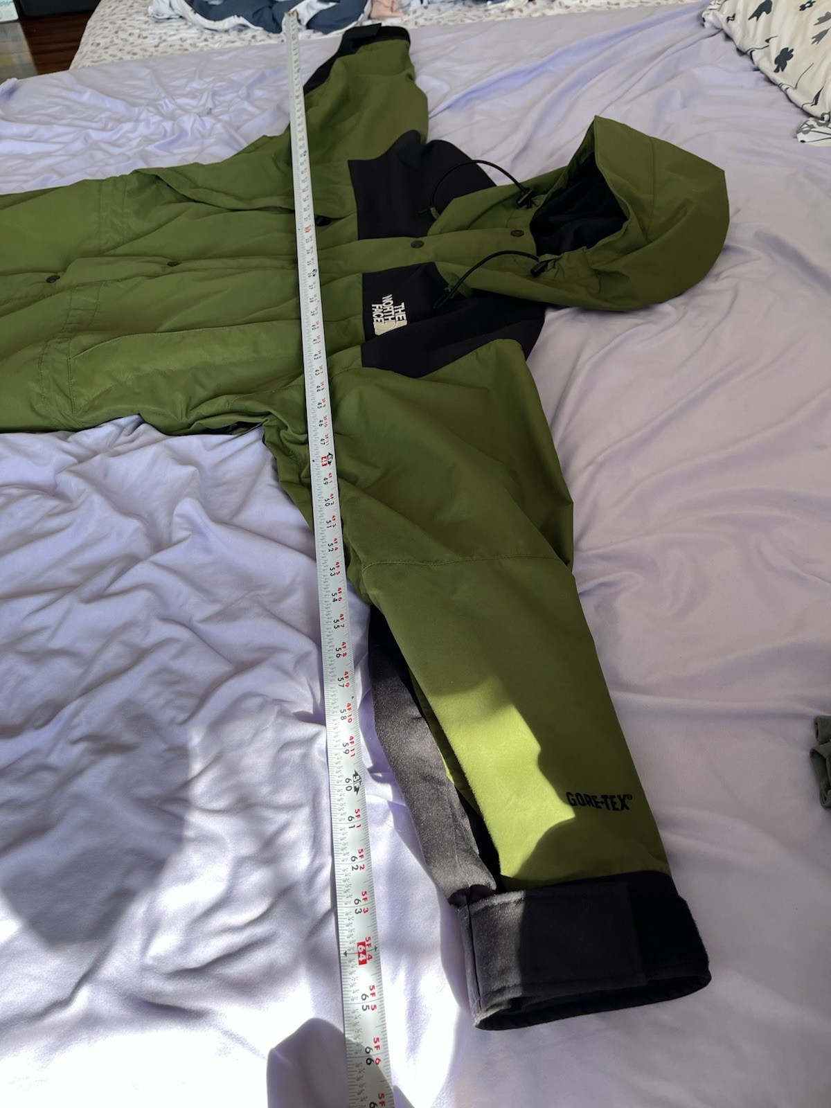 North Face Men’s Mountain Guide Jacket - Medium - Olive Green-EUC -Vintage RARE image 7
