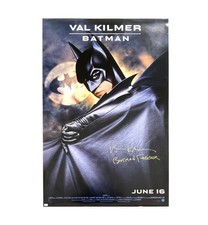 Batman Forever Val Kilmer Autographed Original 27x40 One-Sheet Movie Poster 🦇