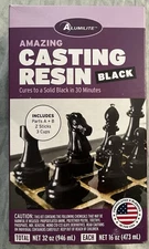 Black | Amazing Casting Resin | Alumilite | Resin for Craft Moulds