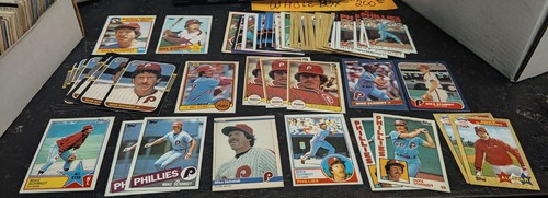 Lot Of (60) Mike Schmidt MLB Baseball Cards NM Philadelphia Phillies HOF