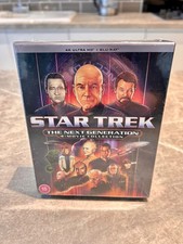 Star Trek The Next Generation 4 Movie Collection 4k & Blu Ray 8 Discs NEW!