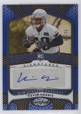 2022 Certified Rookie Signatures Mirror Blue 64/75 Kevin Harris #RS-KH Auto i6j